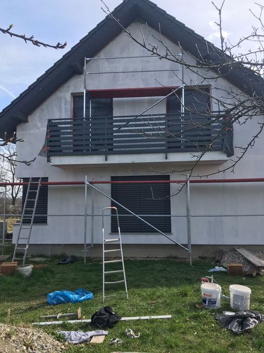 Malowanie elewacji ocieplenia