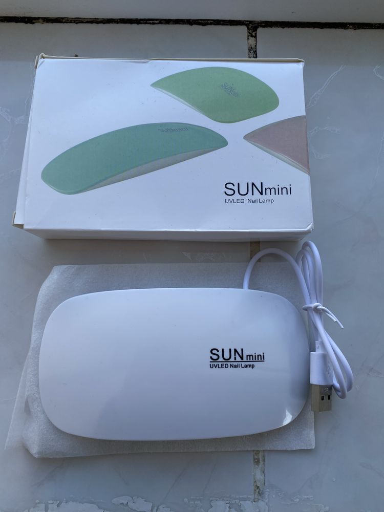 Лампа SUNmini 6W LED UV для сушіння гель лаку