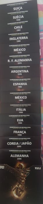 Colecção dos mundiais de futebol