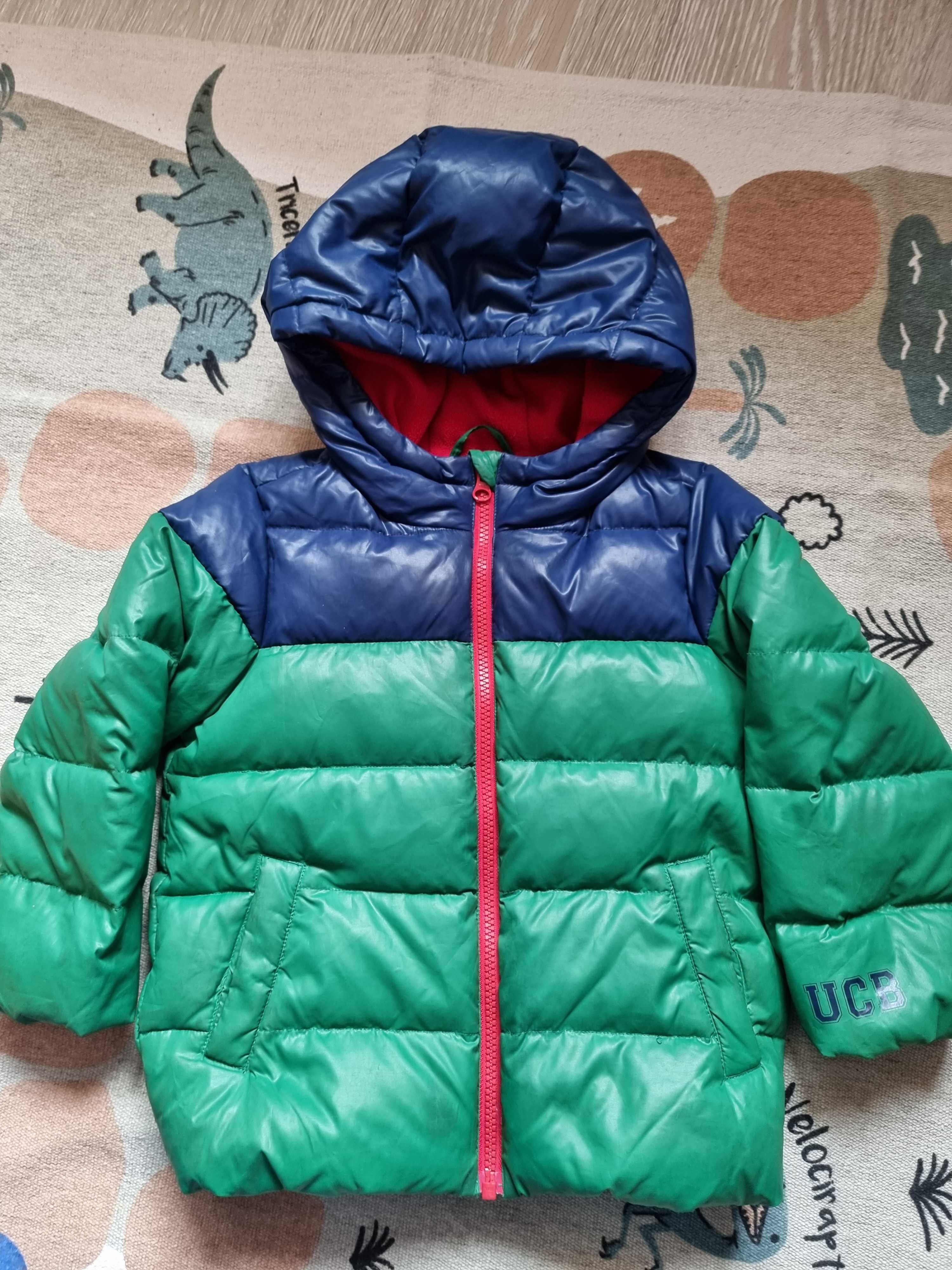 Куртка, Benetton, пуховик, дитяча, 3-4 р, розмір XS