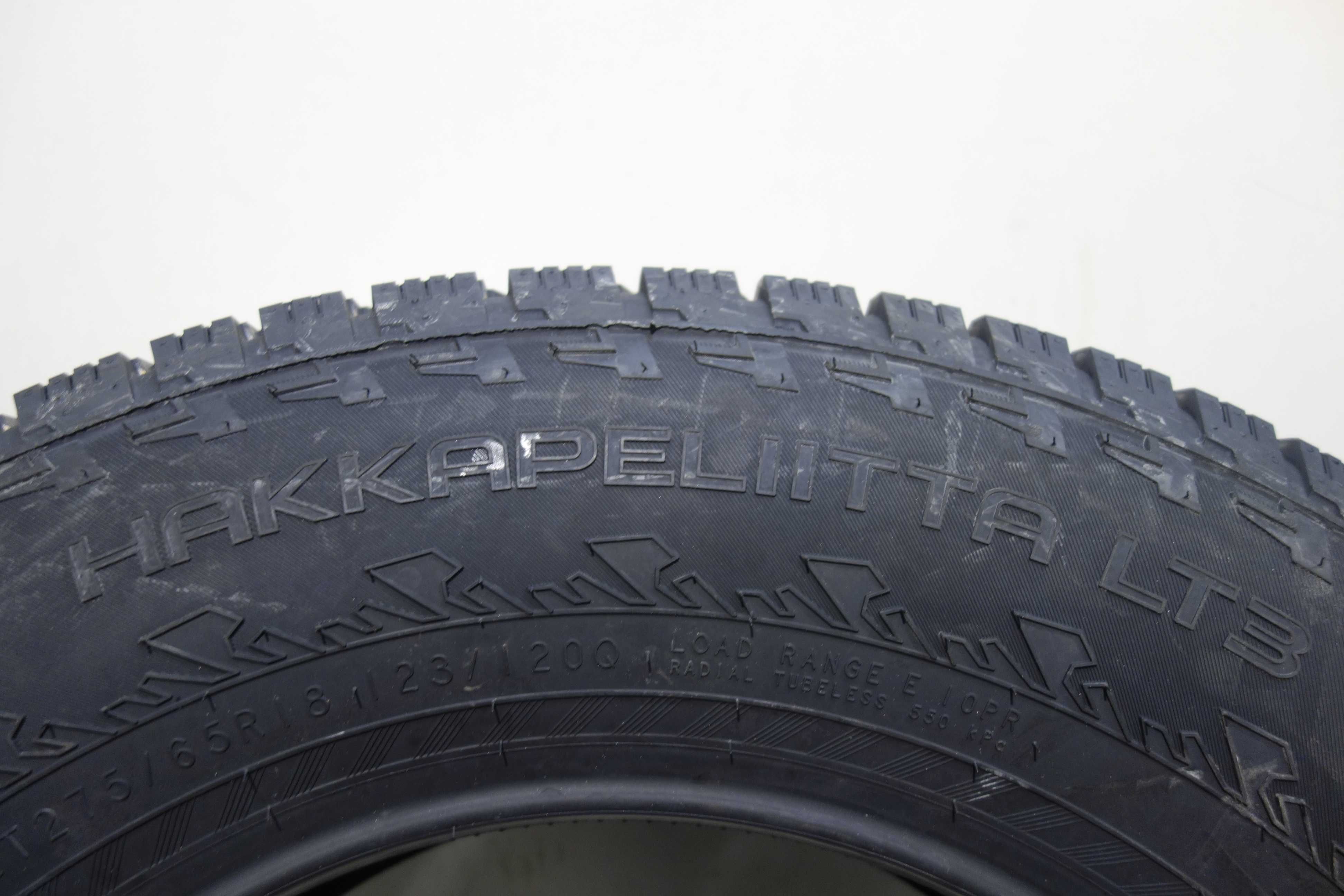 Opony 275/65/18 NOKIAN Hakkapeliitta LT 3 Zima Nowe Kolce