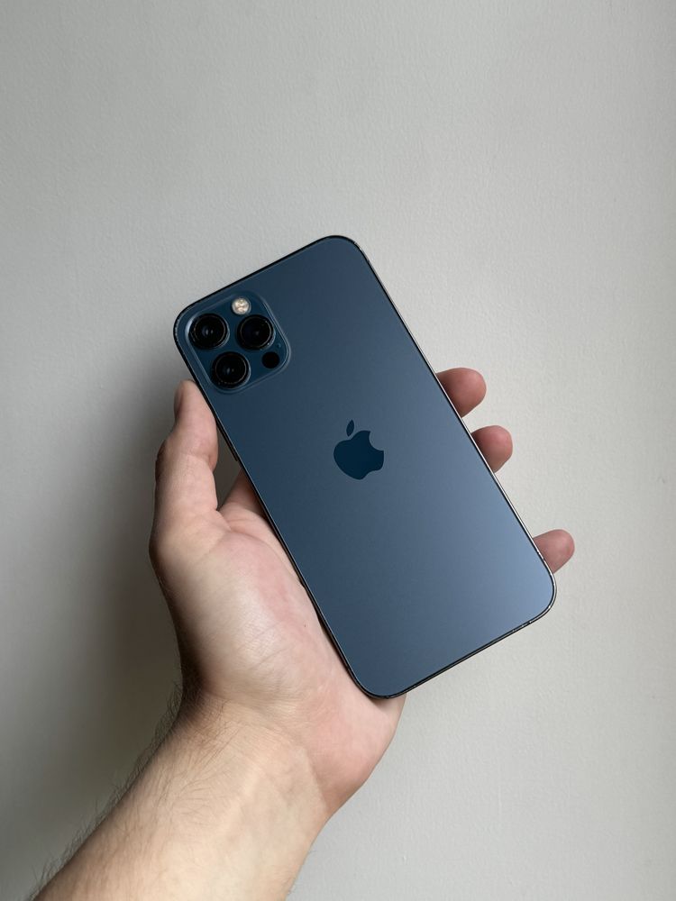 iPhone 12 Pro 128 Gb Pacific Blue Neverlock АКБ 89% отличное состояние