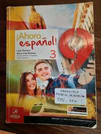 Livros "¡Ahora español!" de espanhol 9o ano