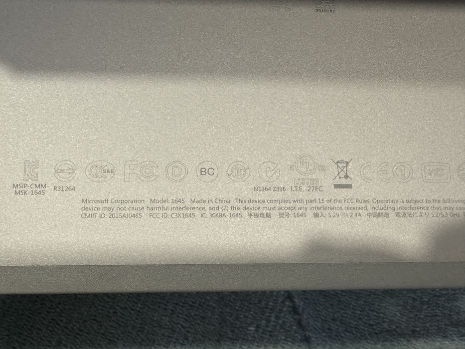 Surface 2 64gb com teclado original