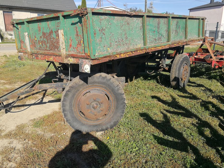 Przyczepa rolnicza wywrotka autosan d45/d732 d46 d47 4t d35 meprozet/