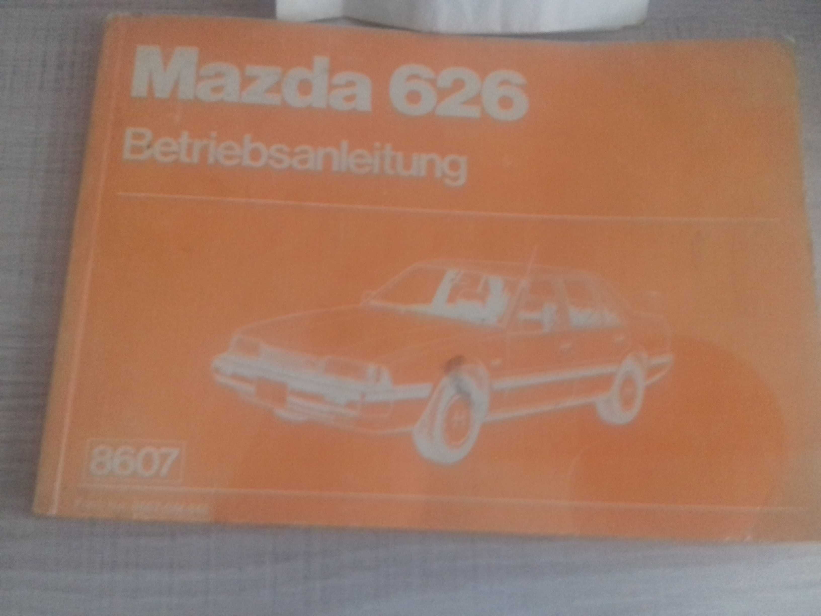 Mazda 626 książeczka