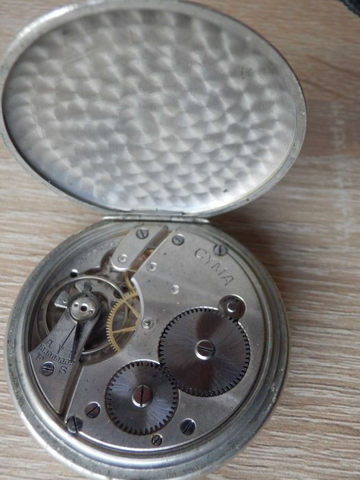 100 - letni zegarek kieszonkowy Cyma - działa - OKAZJA!