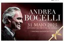 Bilhetes para Andrea Bocelli