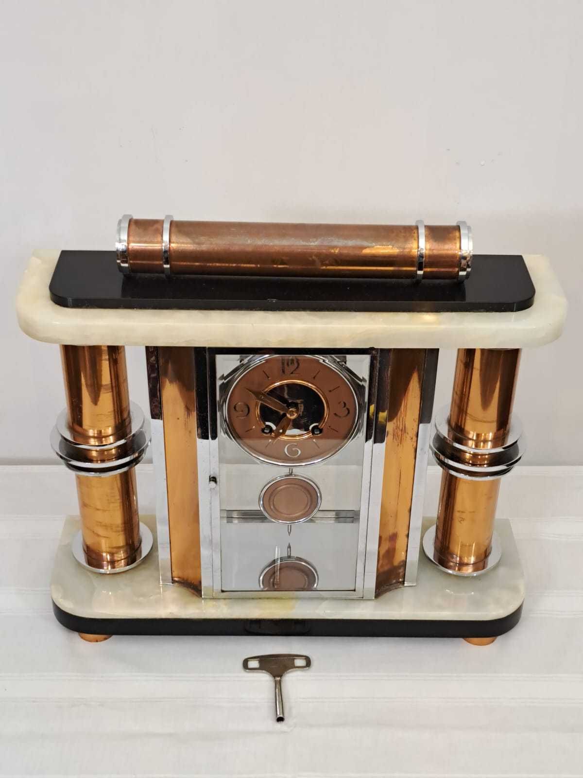 ZEGAR ART- DECO "Samuel Marti Paris', DESIGN