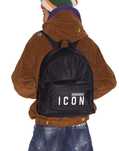 Dsquared2 PLECAK BE ICON czarny oryginał