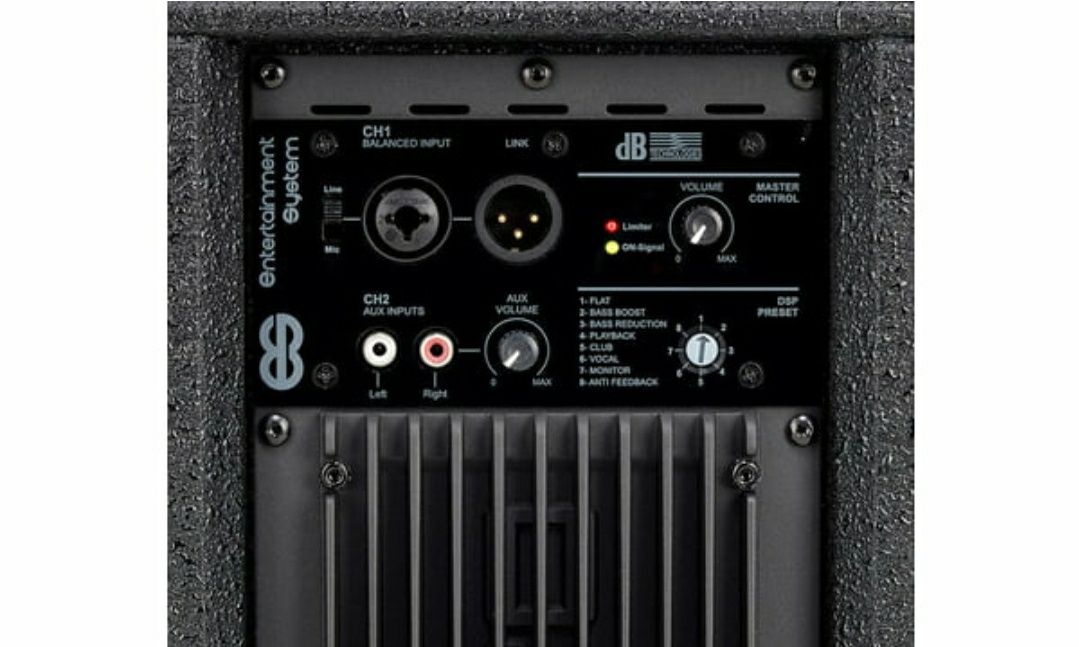 PA DB Technologies 800w c/DSP NOVO