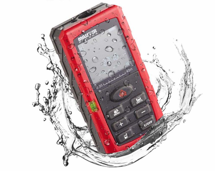 Dalmierz laserowy miernik odległości cyfrowy 40m MP-0040 Polska Marka
