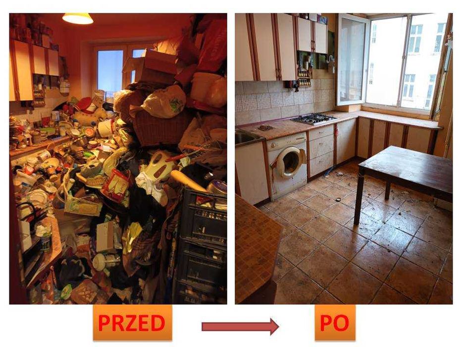 Wywóz mebli Opróżnianie mieszkań domów  piwnic lokali garaży