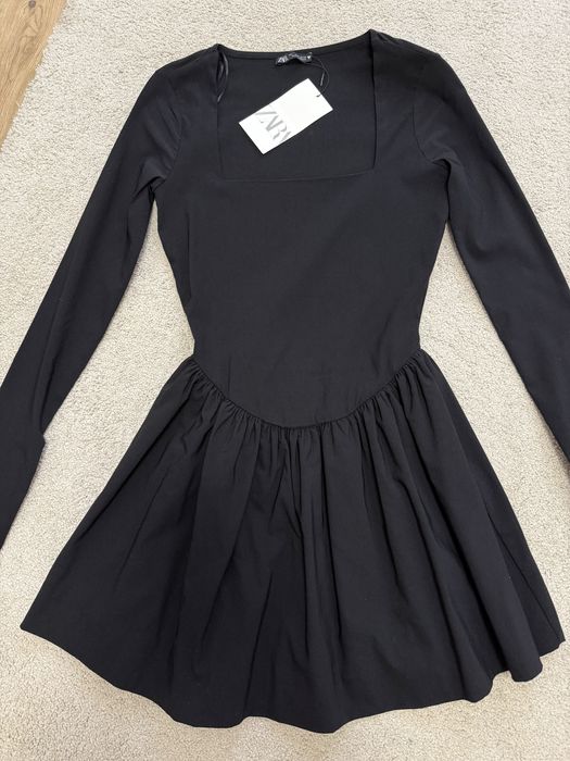 Сукня ZARA балон чорна нова з етикеткою