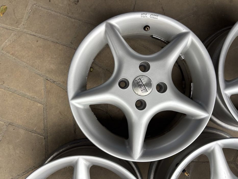 Диски титани 4/100 r14 6j et38 renault dacia opel vw