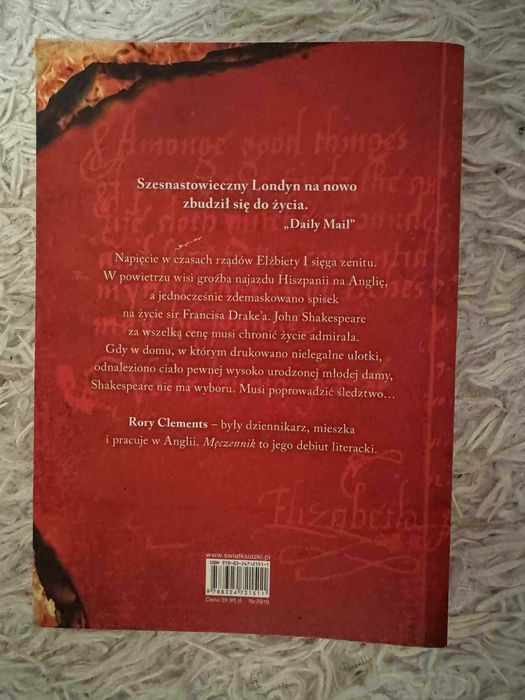 Męczennik - Rory Clements