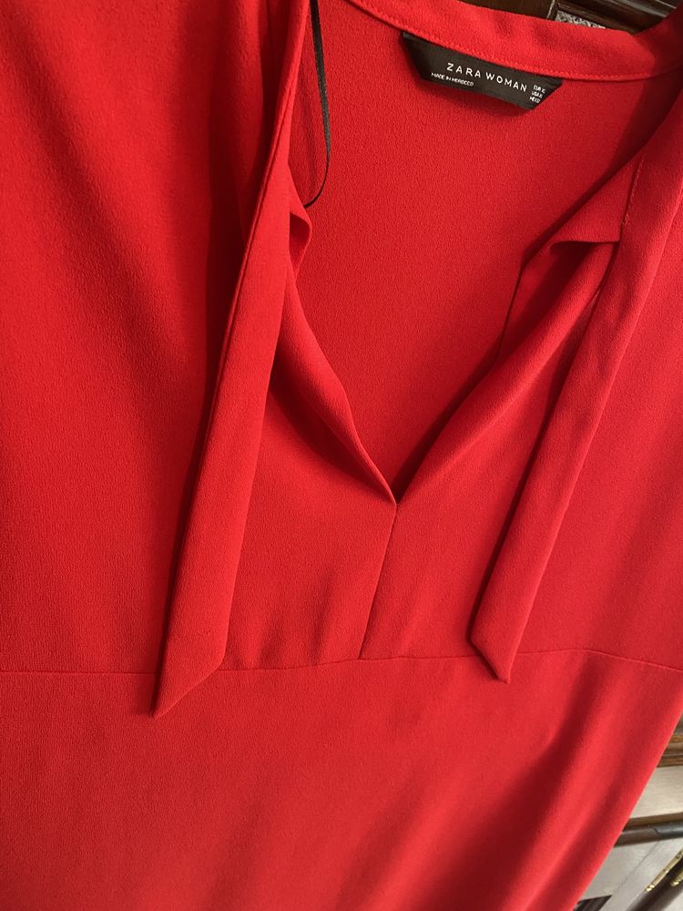 Vestido vermelho de cerimónia XL