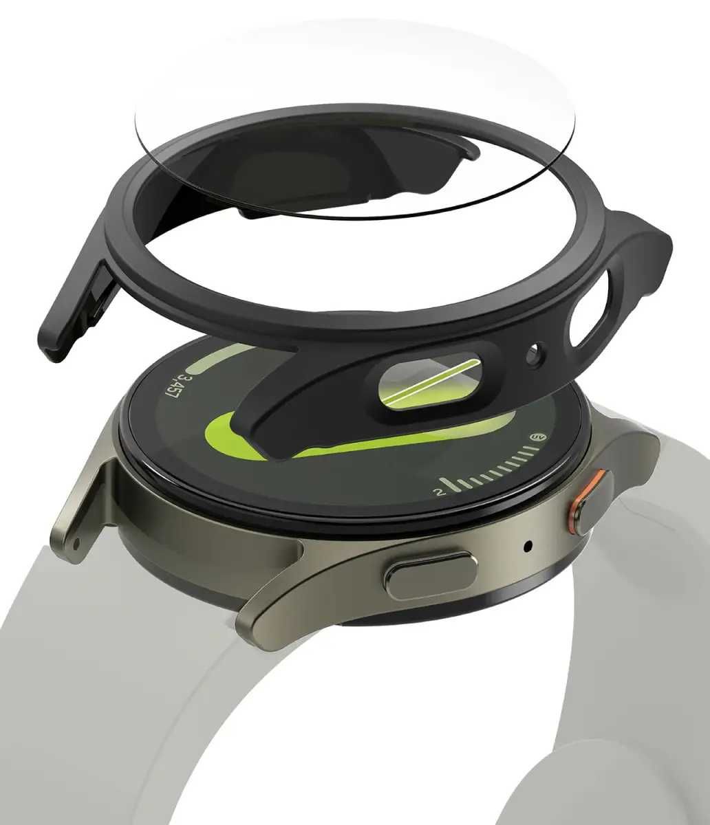 Чехол Ringke Slim + Glass Combo для Galaxy Watch 7 40mm Matte Black
