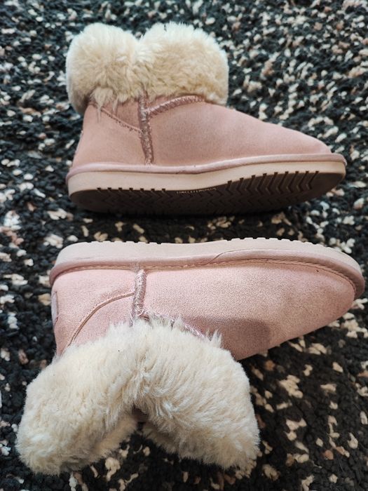 Dziecięce Buty zimowe Biosoft z futerkiem roz 28