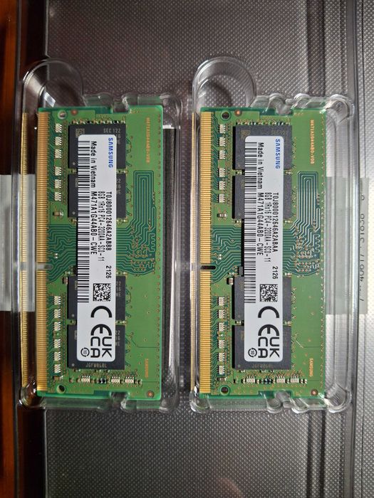 2 x 8GB oryginał Samsung DDR4 SODIMM 3200