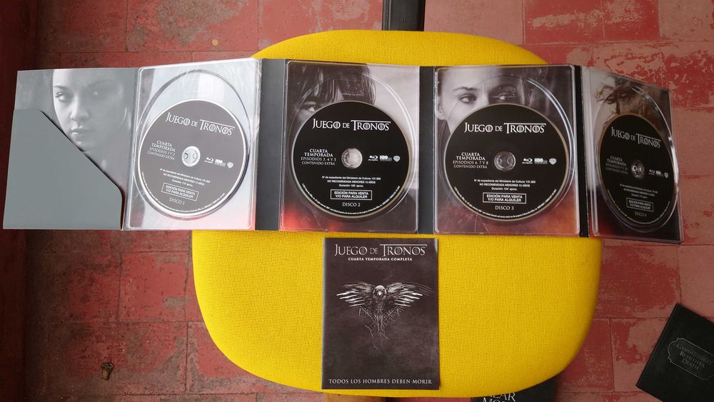 Guerra dos Tronos em Blu-Ray : Edição de Coleccionador T4