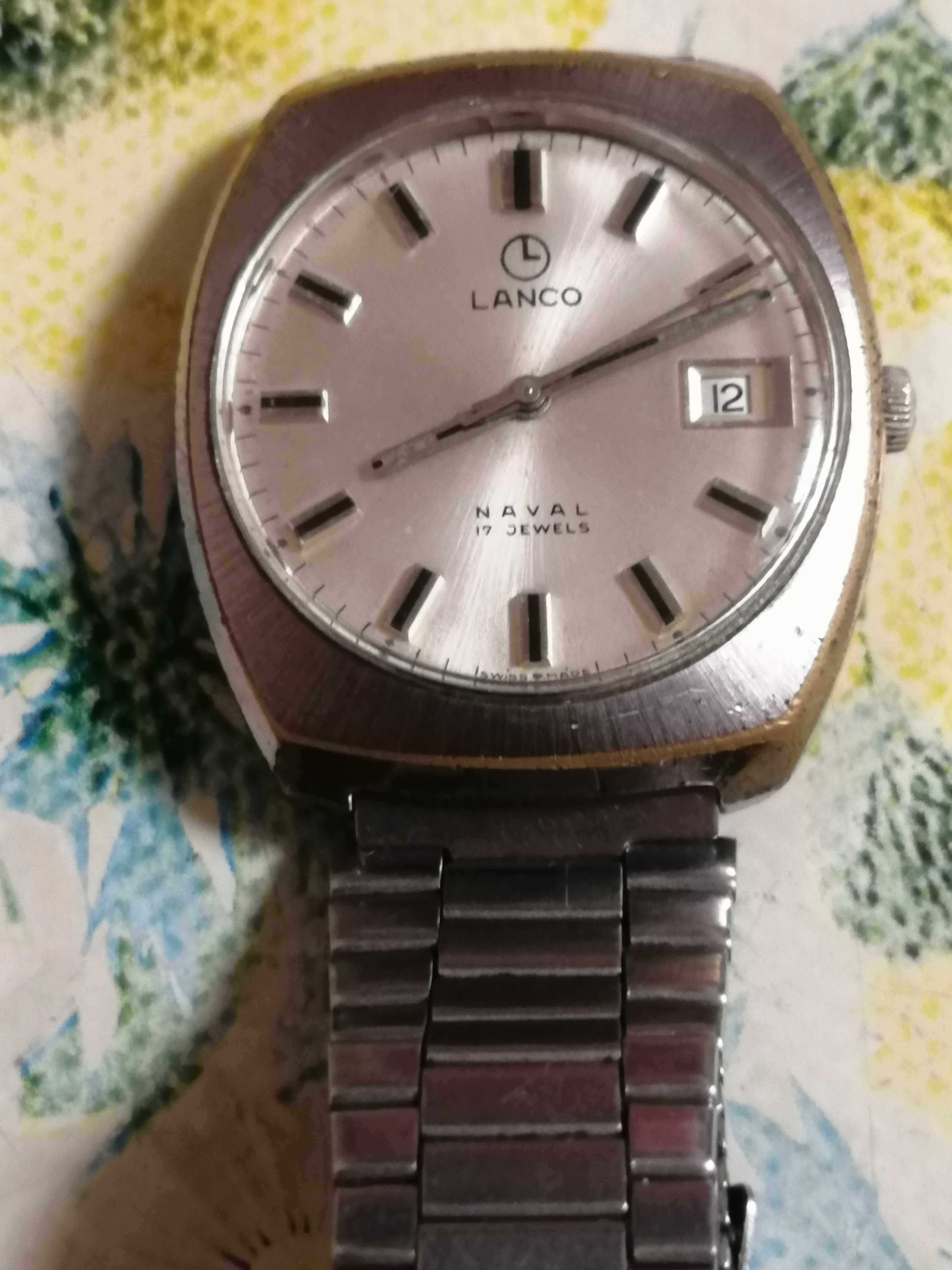 zegarek Lanco Naval 17 jewels