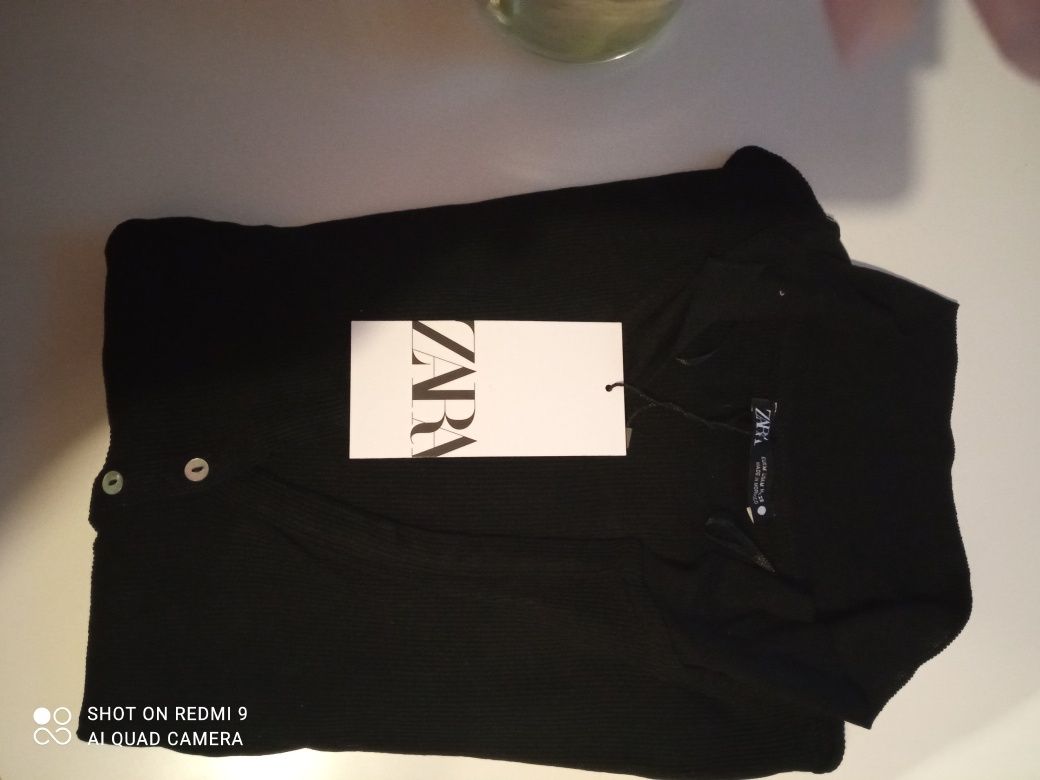 Koszulka  Zara typu Polo_prążek_M