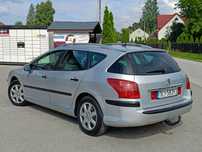 PEUGEOT 407 Rok 2006 2,0 Bez+Gaz PANORAMA Super Stan