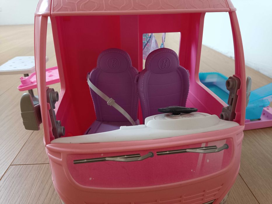 Duży camper kamper barbie