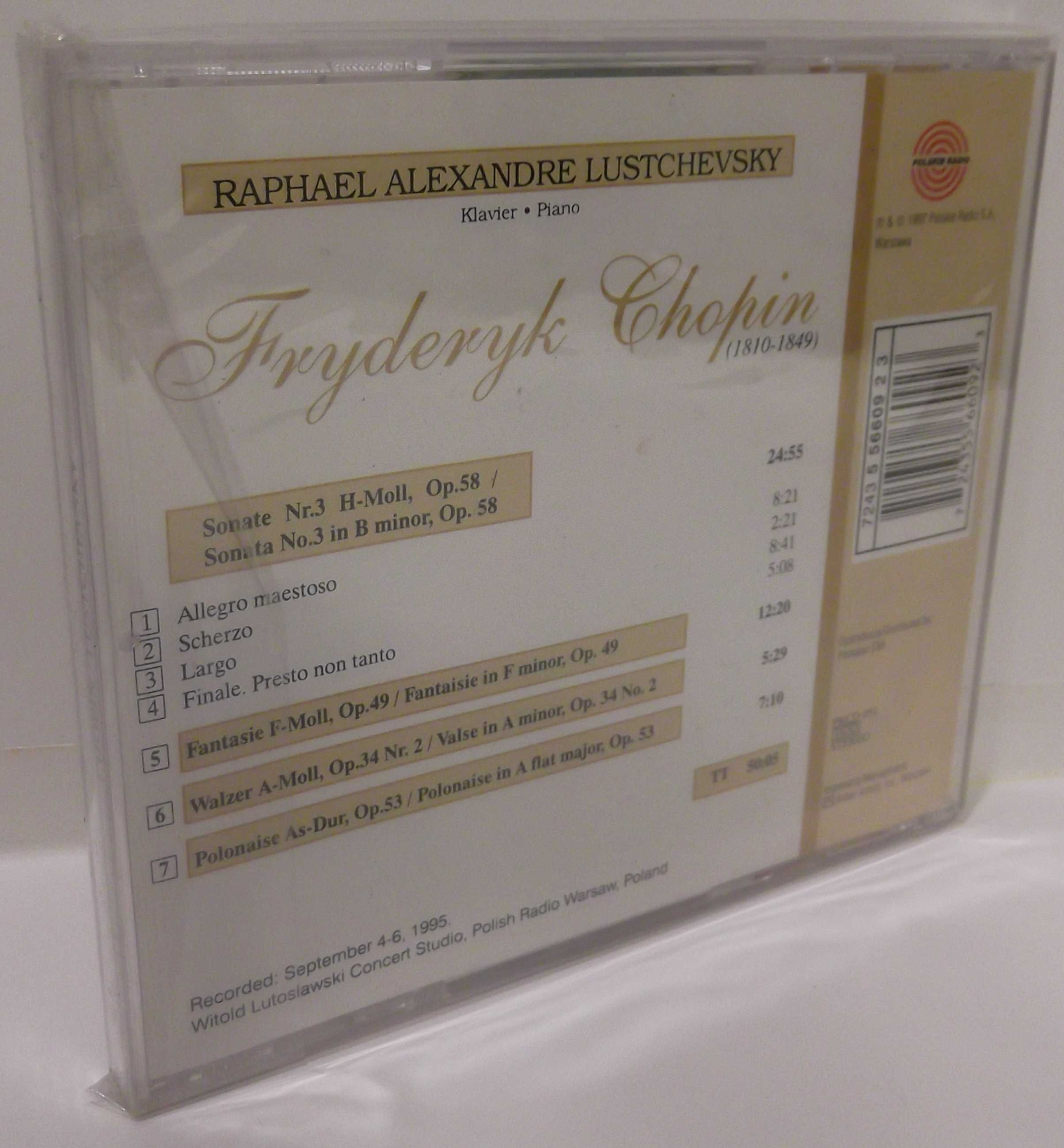 Płyta CD - Raphael Alexandre Lustchevsky - Chopin