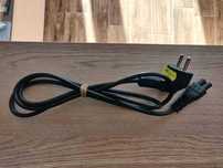 Kabel zasilający do laptopa koniczynka 1,5m. Czytaj opis
