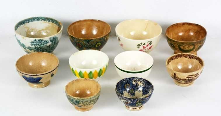 Tigelas Antigas em Faiança