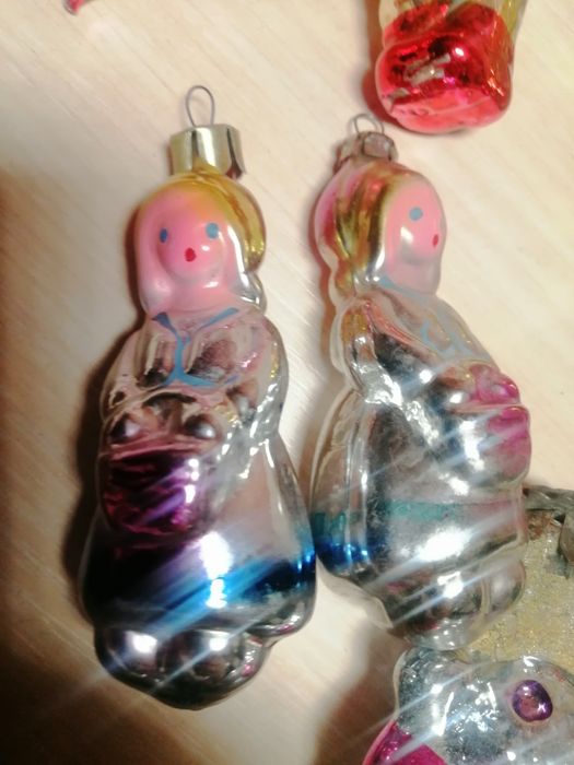 Елочная игрушка Красная шапочка Ссср