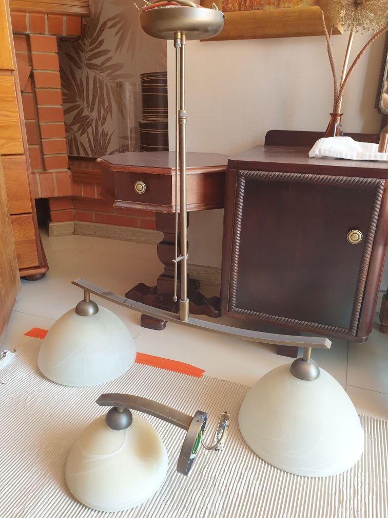 Lampa ścienna,  stojąca i sufitowa
