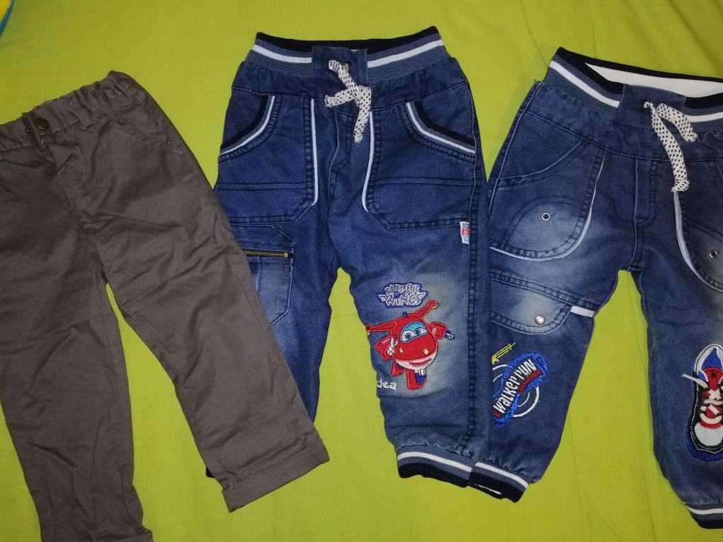 Штаны и тёплые джинсы