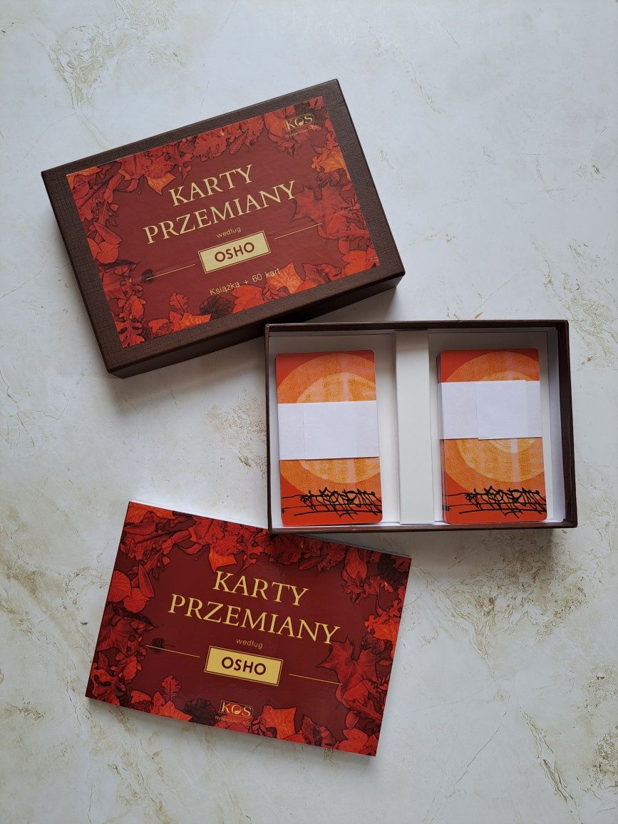 Karty przemiany według Osho