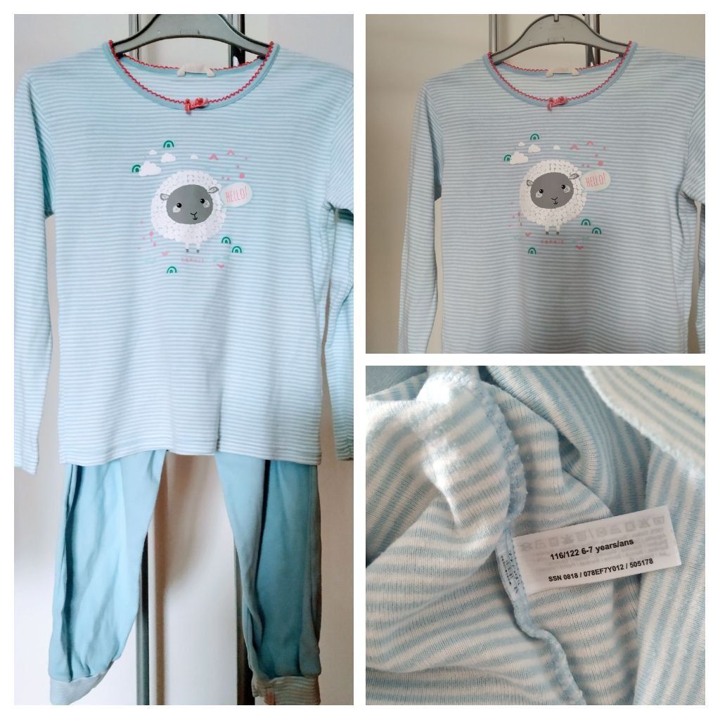 Одяг:піжама сліп кігурумі 122-128 H&M Esprit George Matalan 4-5-6-7-8р