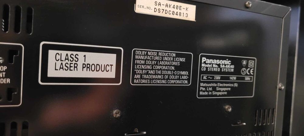 Wieża Panasonic SA-AK40