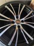 Alufelgi z oponami 17  roztaw srub 4x108 peugeot fiesta