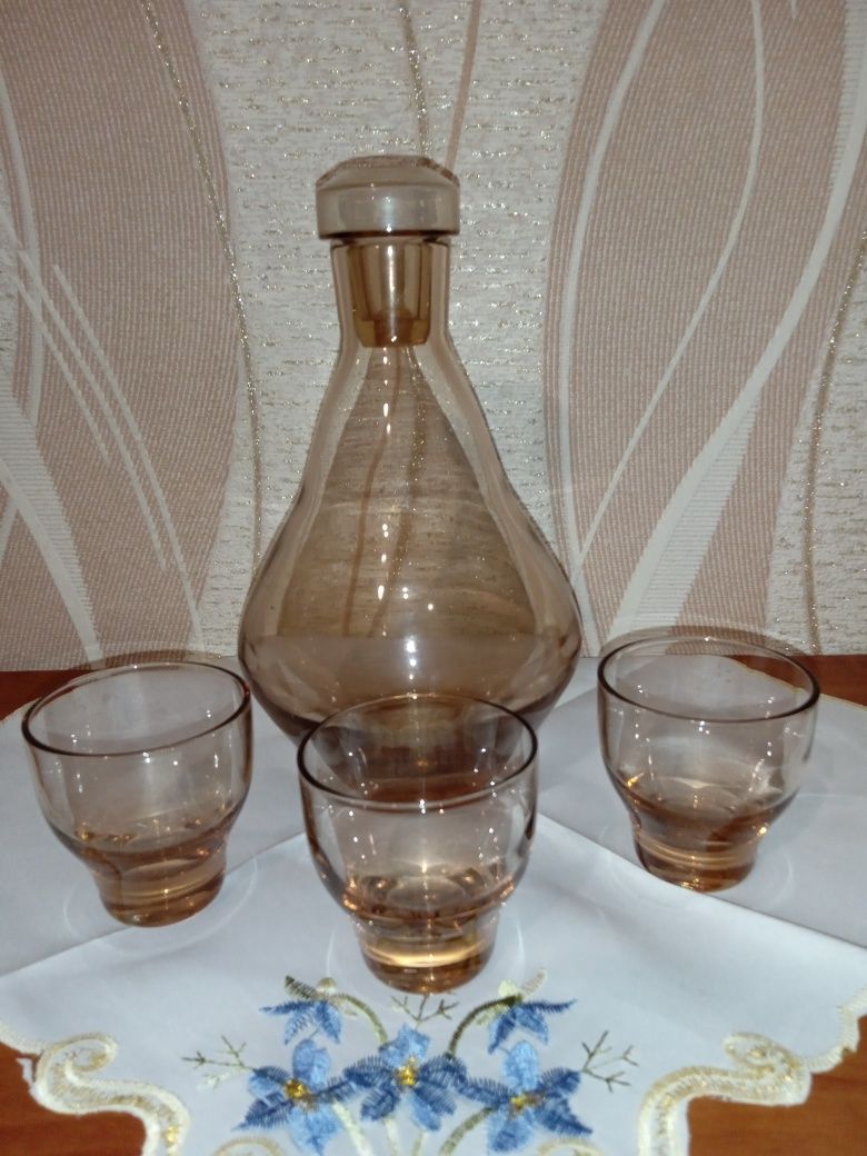 Ликеро-водочный набор, винтаж, СССР
