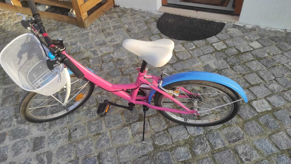 Bicicleta de criança - menina 5 a 11 anos