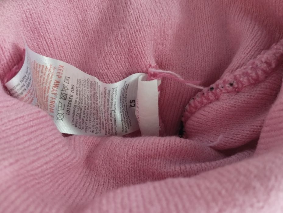 Czapka dla dziewczynki