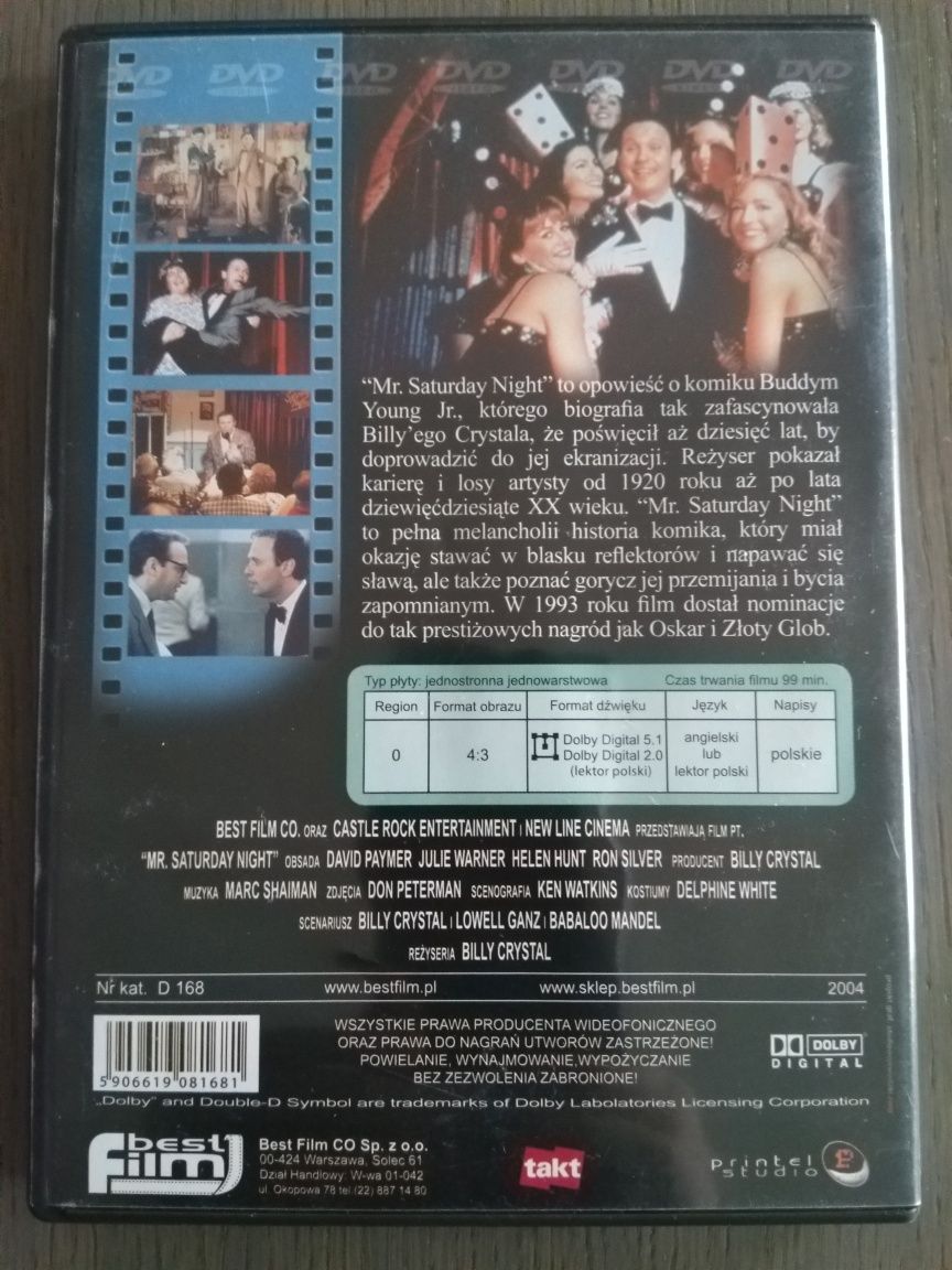 Mr. Saturday Night DVD