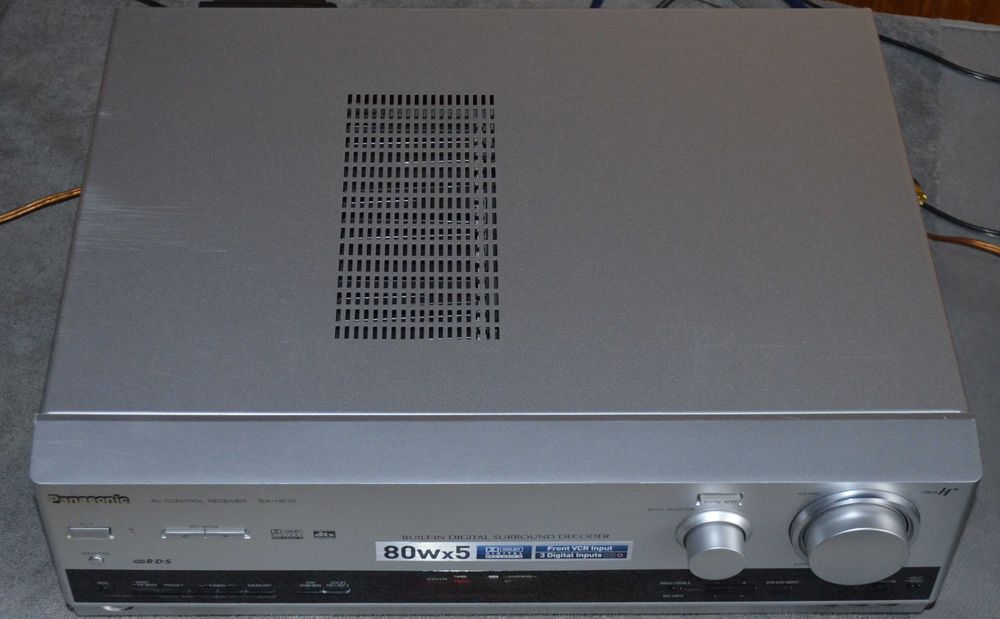 Amplituner kino domowe 5.1  A/V Panasonic SA-HE 75  Technics 5x80watt