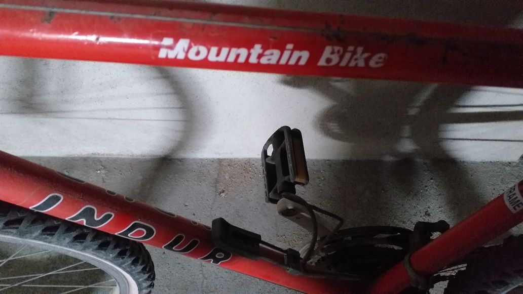 Bicicleta vermelha Indur