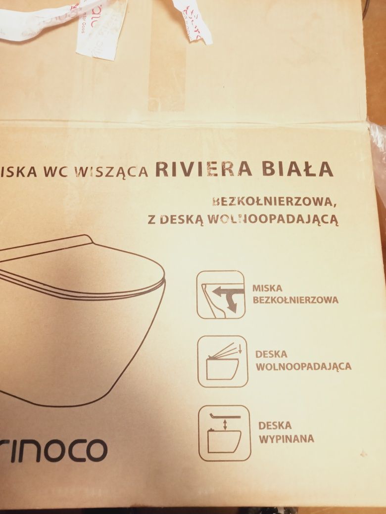 Sprzedam mocowania WC do wiszącej miski