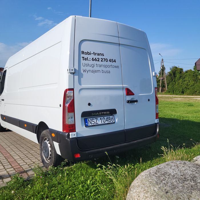 Wynajem Busa i usługi transportowe Renault Master 2.3