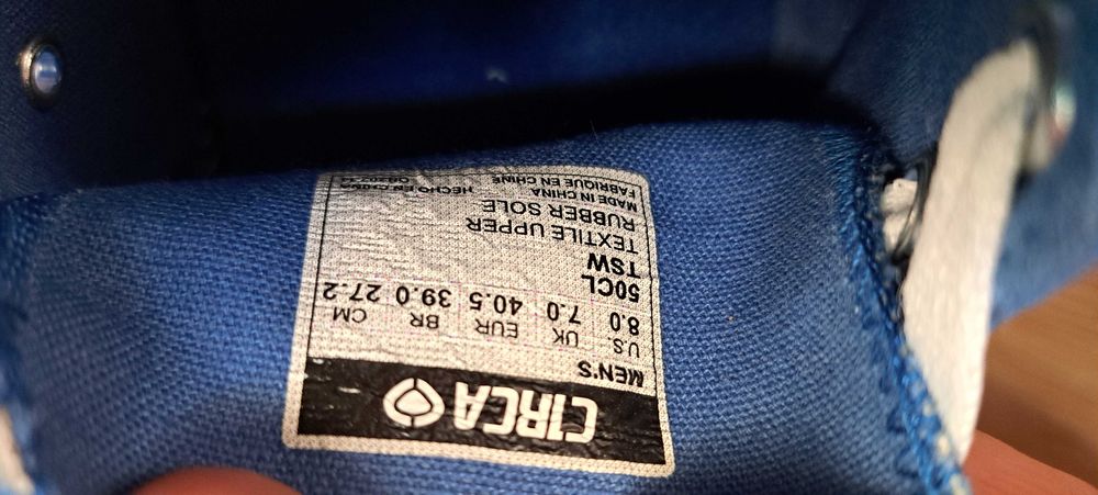 Buty Circa Skateboard rozm. 40.5