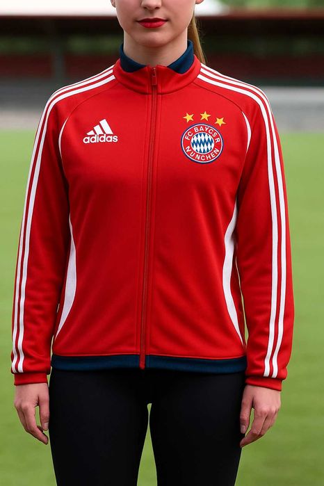 Adidas Bayern Monachium - damska bluza sportowa M 2006/2007