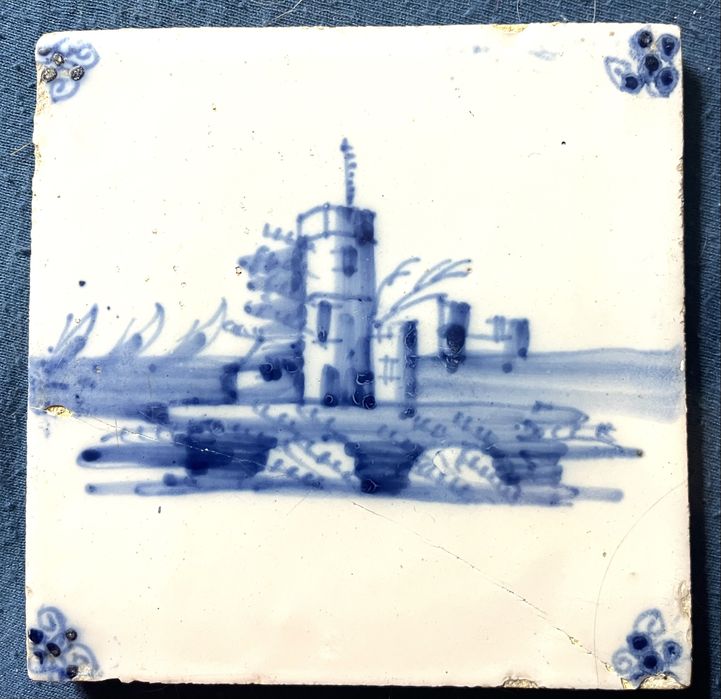 Kafelek z Delft XVII wiek